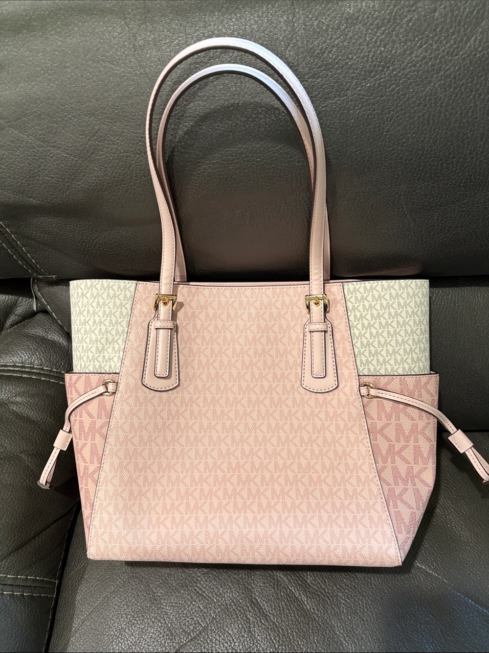 Michael Kors blush multi large tote - Picture 5 of 13
